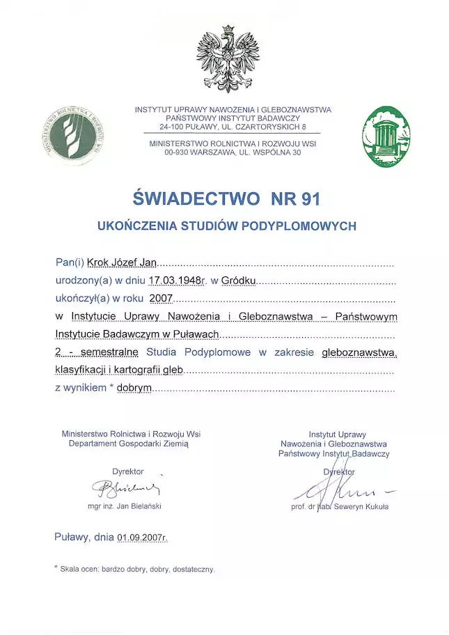 2007-09-01-swiadectwo-nr-91